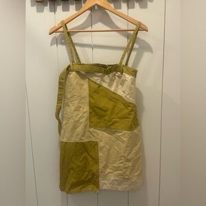 Zara Olive Patchwork Strappy Sundress - Women